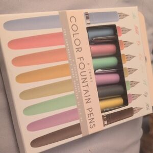 Colorful Fountain Pen Set